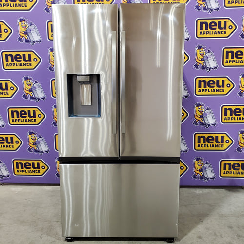 Samsung 31 cu. ft. Mega Capacity 3-Door French Door Refrigerator in Stainless Steel with Four Types of Ice 25138SD753 - RF32CG5400SR - Scratch & Dent (Minor)