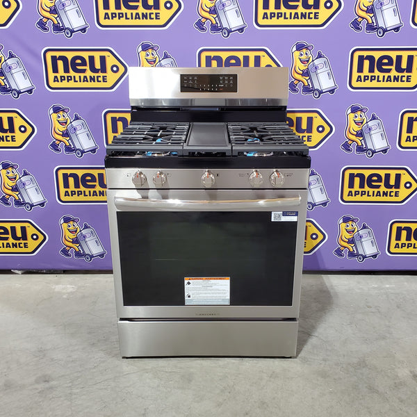 Frigidaire Gallery 6 cu. ft. 5 Burner Slide-In Gas Range with Total Convection and Air Fry, Smudge Proof Stainless Steel 20531SD491 - GCRG3060BF - Scratch & Dent (Minor)
