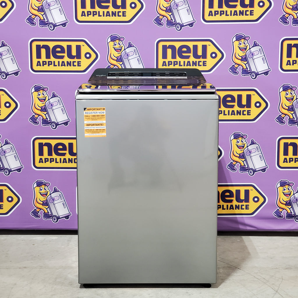 Pictures of Whirlpool Chrome Shadow 5.2 - 5.3 cu. ft. ENERGY STAR Top Load Washer with 2 in 1 Removable Agitator and Load & Go™ Dispenser - Neu Appliance Outlet - Discount Appliance Outlet in Austin, Tx