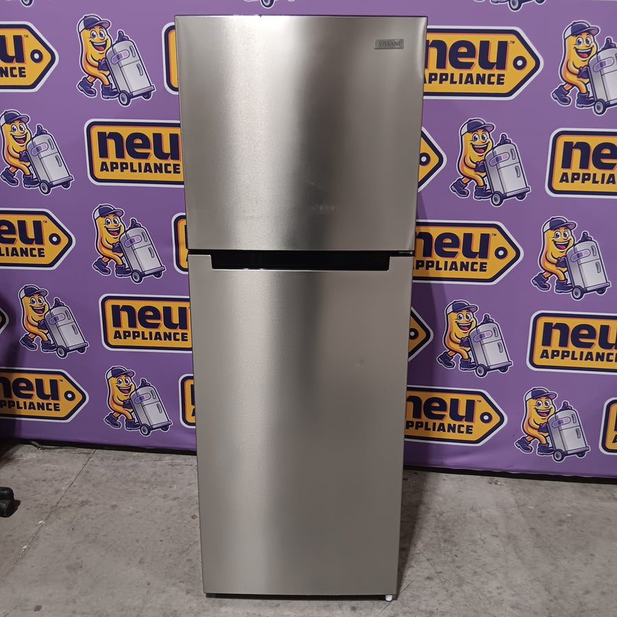 Vissani 10.1 cu. ft. Top Freezer Refrigerator in Stainless Steel 25137SD746 - MDTF10SS - Scratch & Dent (Minor)