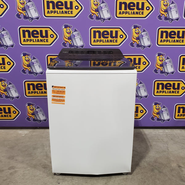 Whirlpool 4.7 Cu. Ft. Top Load Washer with Pretreat Station in White 30131SD45 - WTW5105HW - Scratch & Dent (Moderate)