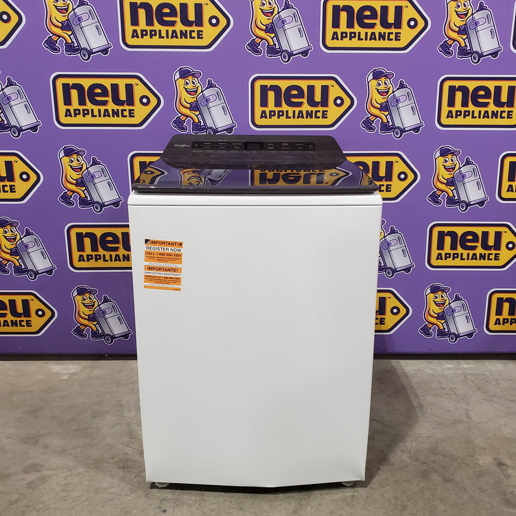 Pictures of Whirlpool 4.7 Cu. Ft. Top Load Washer with Pretreat Station in White 30131SD45 - WTW5105HW - Scratch & Dent (Moderate) - Neu Appliance Outlet - Discount Appliance Outlet in Austin, Tx