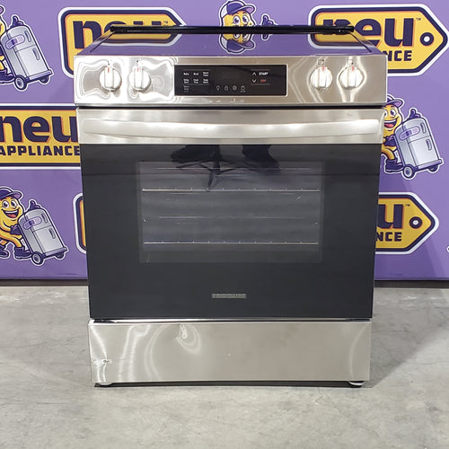 Frigidaire Stainless Steel Electric Range with Steam Clean and Even Bake Technology 17SD027 - FCFE3062AS - Scratch & Dent (Minor)