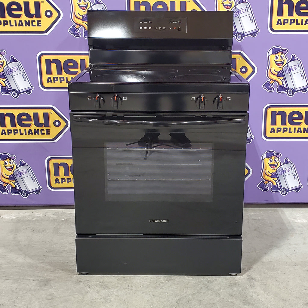 Pictures of Frigidaire Electric Range with Steam Clean 6SD124 - FCRE3062AB - Neu Appliance Outlet - Discount Appliance Outlet in Austin, Tx