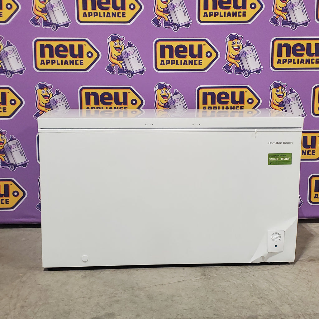 Pictures of Hamilton Beach 14-cu ft Garage Ready Chest Freezer in White 6SD145 - HBFRF1497-3BCOM - Neu Appliance Outlet - Discount Appliance Outlet in Austin, Tx