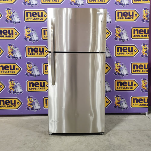Pictures of Frigidaire 20 Cu. Ft. Garage Ready Top Freezer Refrigerator in Stainless Steel FFHT2022AS - Scratch & Dent (Major) - Neu Appliance Outlet - Discount Appliance Outlet in Austin, Tx