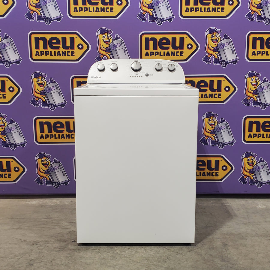 Whirlpool 3.5 cu. ft. High Efficiency Top Load Washing Machine with Deep Water Wash 3SD721 - WTW4816FW - Open Box