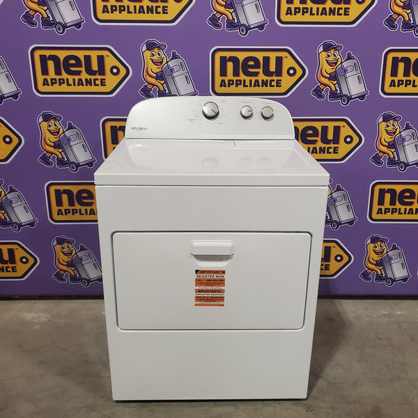 Whirlpool White Electric Extra Large 7.0 Cu. Ft. Dryer with Wrinkle Shield 30133SD144 - WED4815EW - Scratch & Dent (Minor)