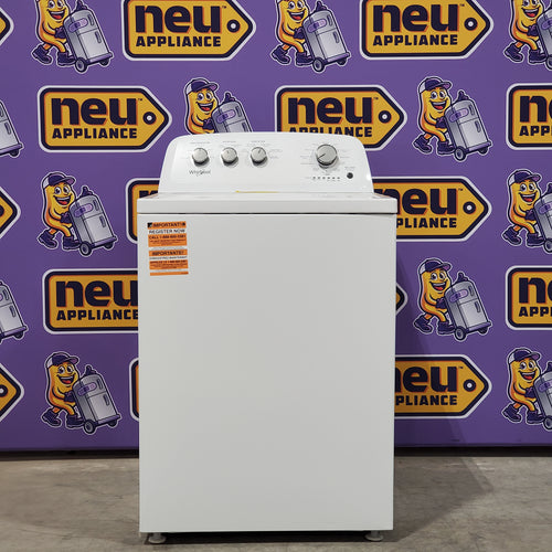 Whirlpool 3.8 cu. ft. White Top Load Washing Machine with Soaking Cycles WTW4855HW - Scratch & Dent (Minor)