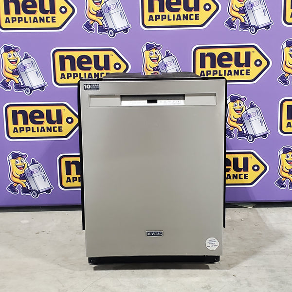 Maytag 24” Front Control Dishwasher with Dual Power Filtration and PowerBlast® Cycle - Scratch and Dent (Minor)