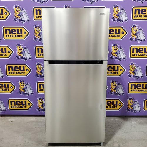 Vissani 18.1 cu. ft. Top Freezer Refrigerator in Fingerprint Resistant Stainless Steel Look, Garage Ready 25136SD624 - MDTF18SSR5 - Scratch & Dent (Minor)