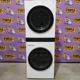 LG Front Load Wash Tower with Center Control 4.5 Cu. Ft. Washer and 7.4 Cu. Ft. Dryer 22131SD74 - WKE100HWA - Scratch & Dent (Minor)