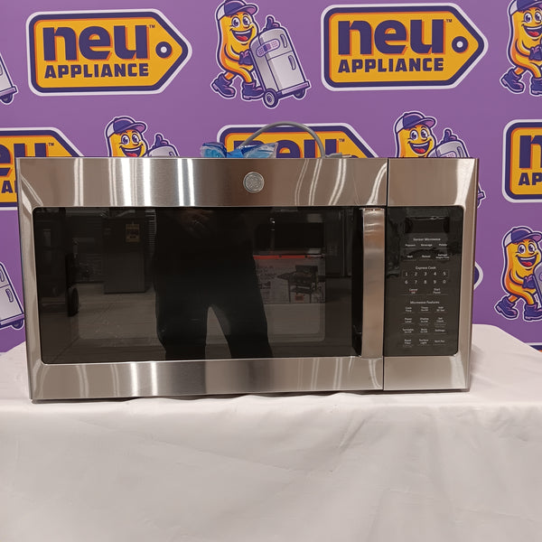 GE® 1.7 Cu. Ft. Over-the-Range Sensor Microwave Oven in Stainless Steel 25SA222 - JVM6175SKSS - Scratch & Dent (Minor)