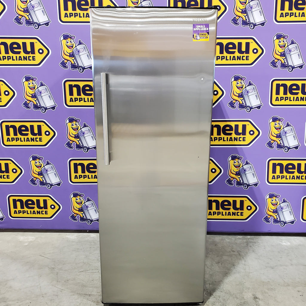 Pictures of Vissani 24 in. 11 cu. ft. Convertible Auto Defrost Garage Ready Upright Freezer/Refrigerator in Stainless Steel, Energy Star 25139SD791 - VSF11US2A16 - Scratch & Dent (Minor) - Neu Appliance Outlet - Discount Appliance Outlet in Austin, Tx