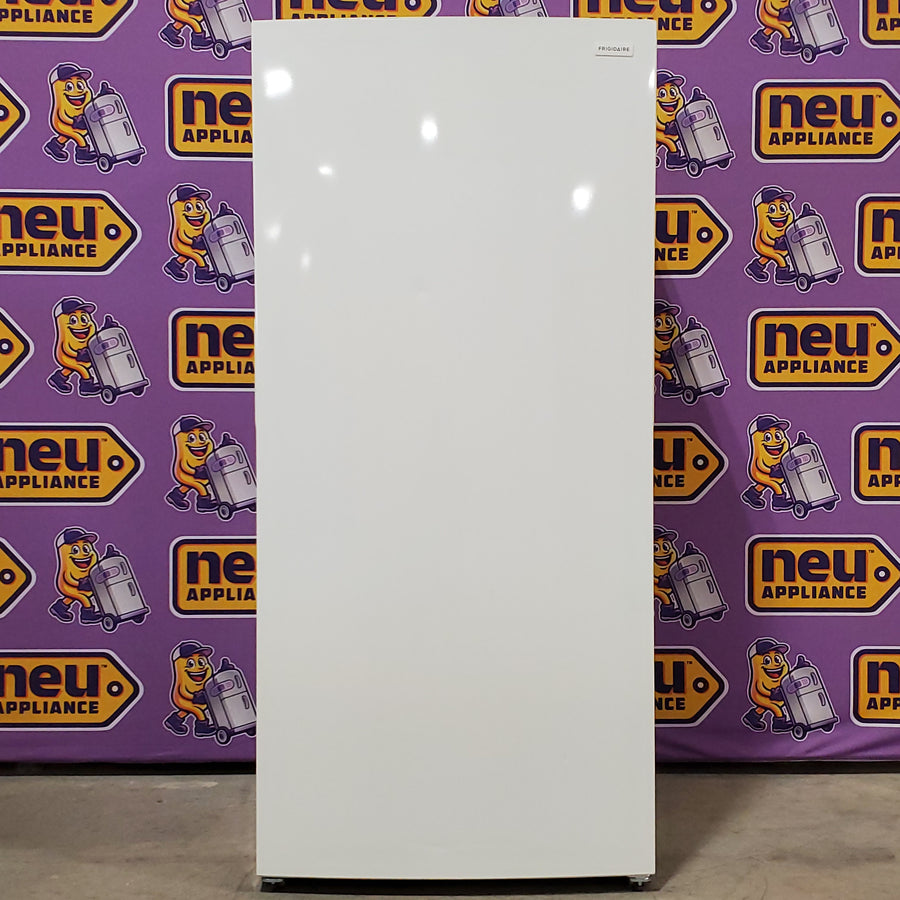 Frigidaire 20 Cu. Ft. Energy Star Garage Ready Upright Freezer in White FFUE2022AW - Scratch & Dent (Minor)