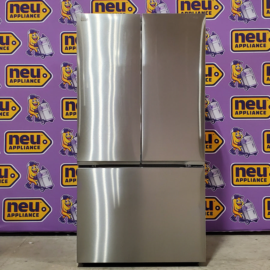 LG 25 cu. ft. Counter-Depth MAX™ with Zero Clearance™ 3-Door French Door Refrigerator with Thin Door Design 3SD688 - LF25Z6211S - Scratch & Dent (Major)