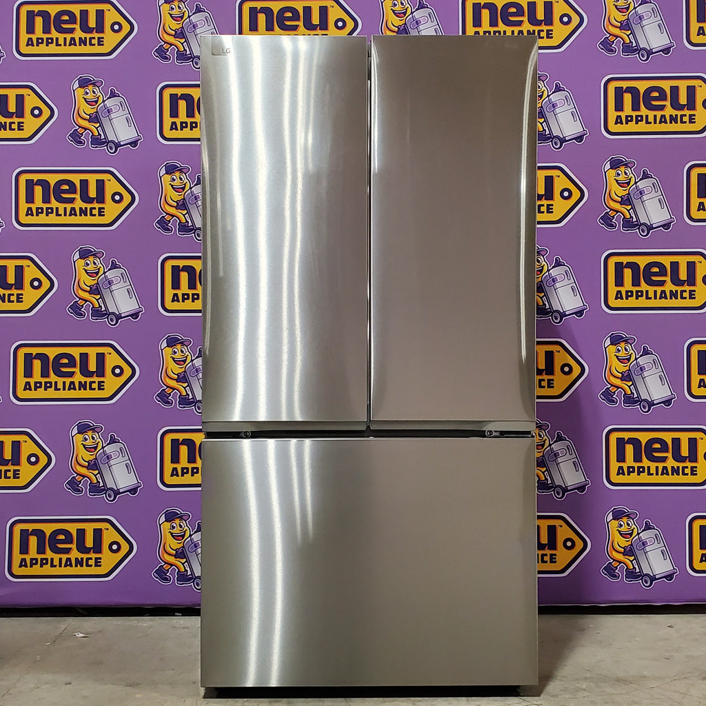 LG 25 cu. ft. Counter-Depth MAX™ with Zero Clearance™ 3-Door French Door Refrigerator with Thin Door Design 3SD688 - LF25Z6211S - Open Box