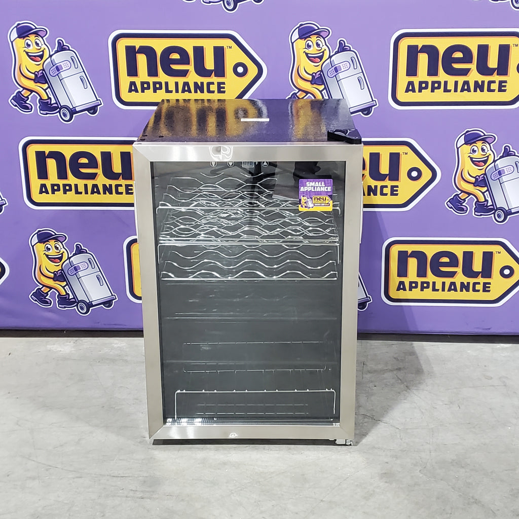 Vissani 4.3 Cu. ft. Wine and Beverage Cooler in Stainless Steel SA664 - HVBC430ST - Scratch & Dent (Minor)
