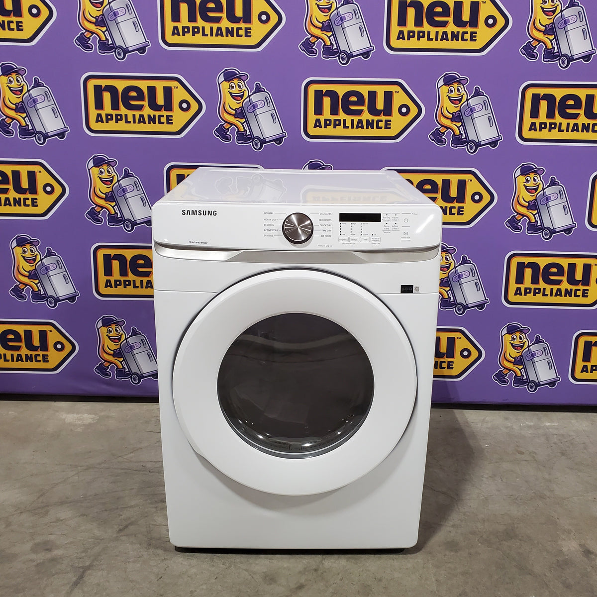 Samsung 7.5 cu. ft. Front Load Gas with Sensor Dry and Interior Drum Light 31131SD47 - DVG45T6000W - Scratch & Dent (Moderate)