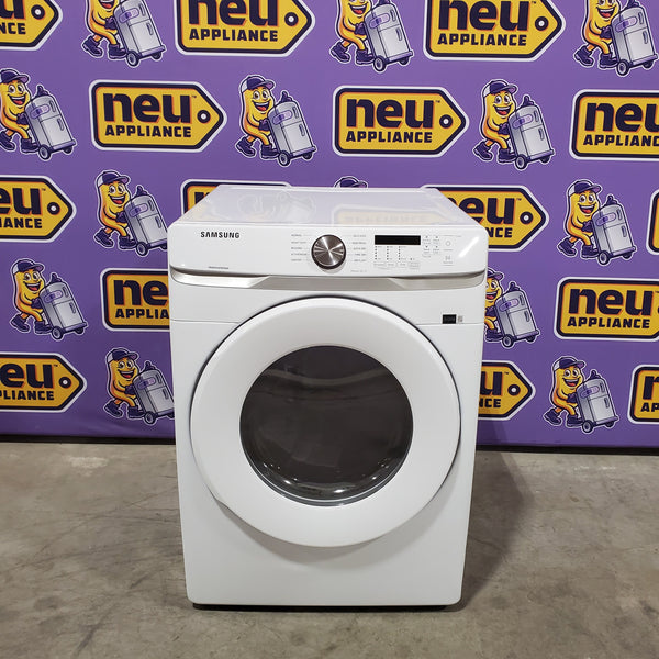 Samsung 7.5 cu. ft. Front Load Gas with Sensor Dry and Interior Drum Light 31131SD47 - DVG45T6000W - Scratch & Dent (Moderate)