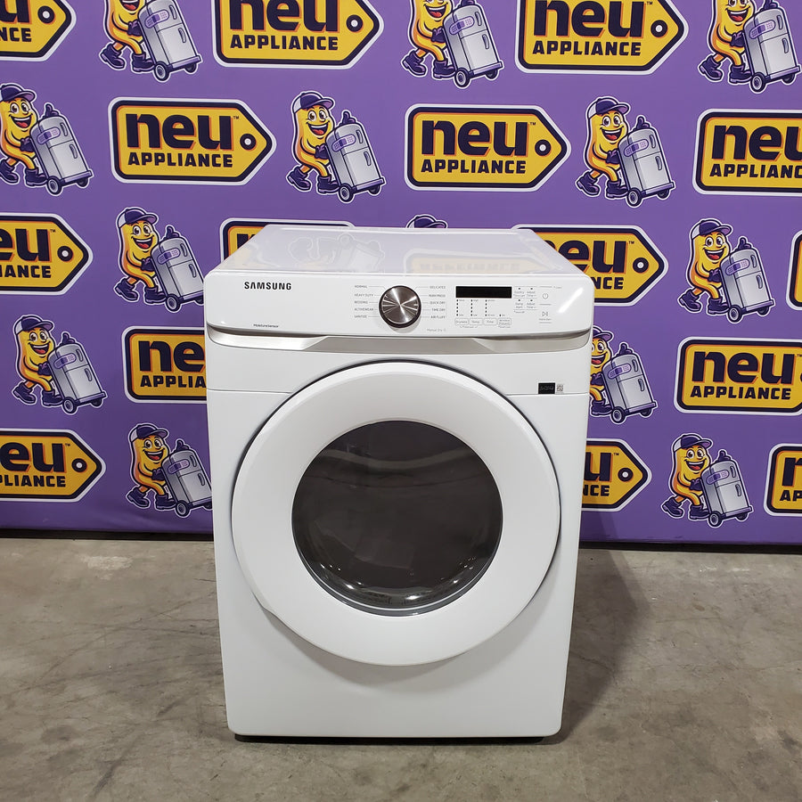 Samsung 7.5 cu. ft. Front Load Gas with Sensor Dry and Interior Drum Light 31131SD47 - DVG45T6000W - Scratch & Dent (Moderate)