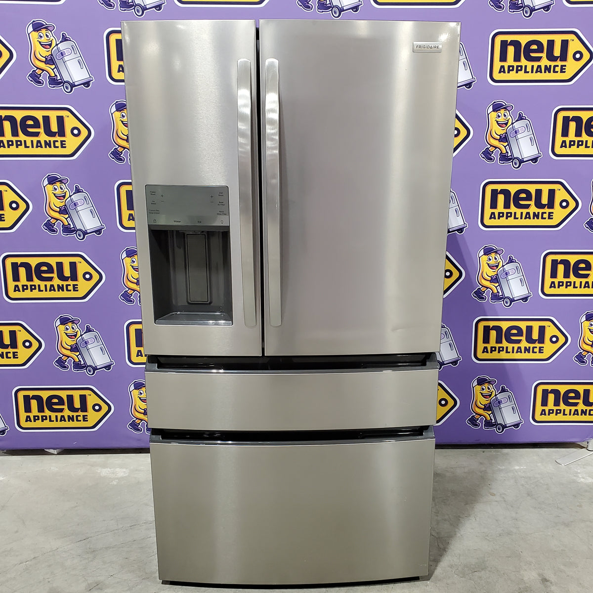 Frigidaire 26 Cu. Ft. Standard-Depth 4-Door French Door Refrigerator FRMS274TAV - Scratch & Dent (Major)
