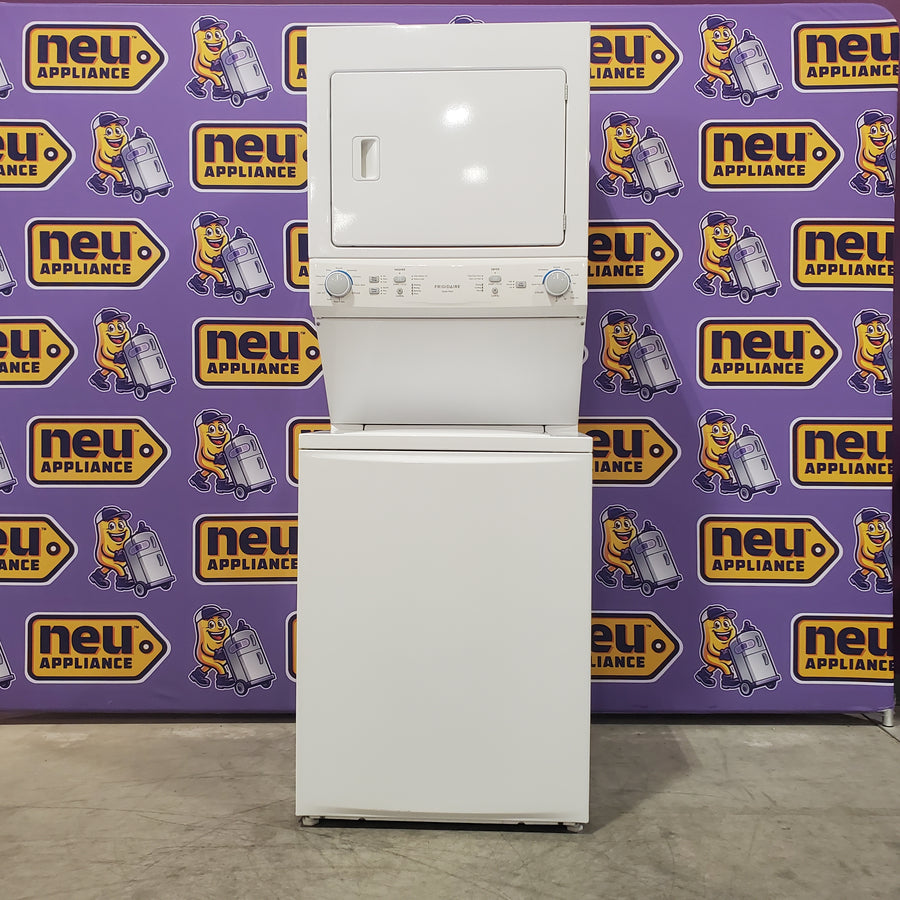 Frigidaire Electric Washer/Dryer Laundry Center - 3.9 Cu. Ft Washer and 5.5 Cu. Ft. Dryer 17SD064 - FLCE7522AW - Scratch & Dent (Minor)