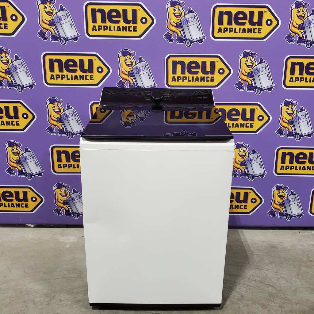 Pictures of LG 5.5 cu. ft. Mega Capacity Top Load Washer with Impeller in Alpine White 251315SD1122 - WT8400CW - Scratch & Dent (Moderate) - Neu Appliance Outlet - Discount Appliance Outlet in Austin, Tx