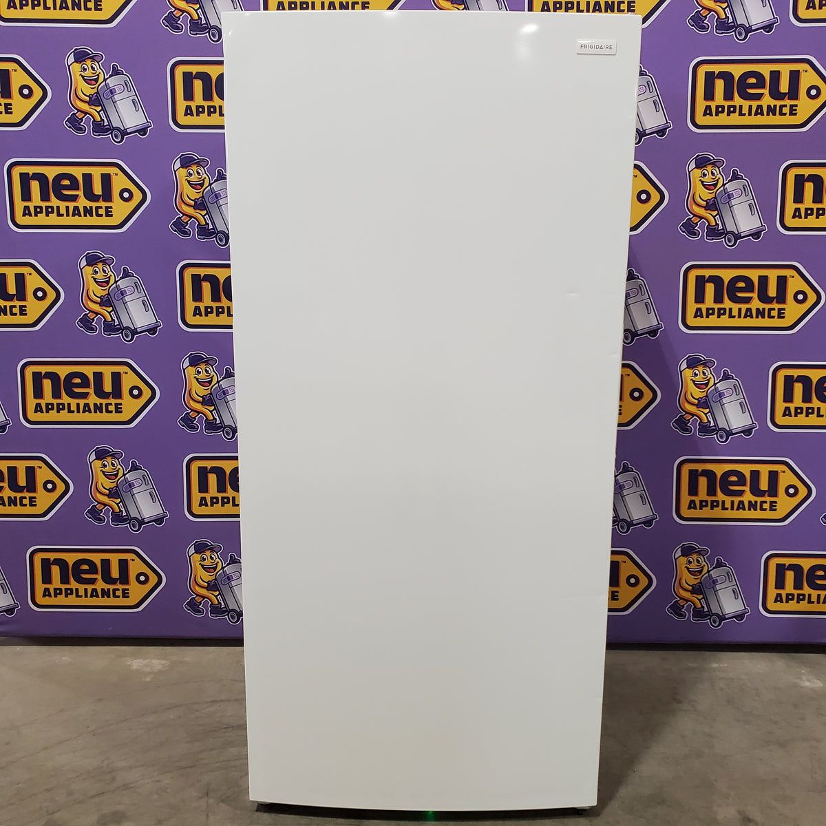 Frigidaire 20 Cu. Ft. Energy Star Garage Ready Upright Freezer in White 22136SD343 - FFUE2022AW - Scratch & Dent (Moderate)