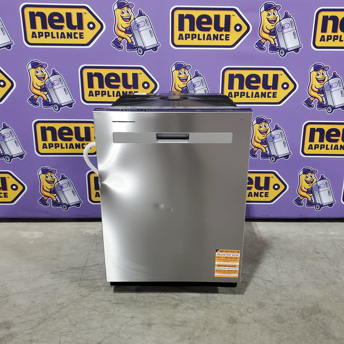 Whirlpool Built In Dishwasher with 55 dBA in Fingerprint Resistant Stainless Steel 251315SD1149 - WDP540HAMZ - Scratch & Dent (Major)
