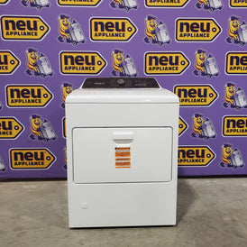 Whirlpool 7.0 Cu. Ft. Gas Moisture Sensing Dryer with Hamper Door 6SD96 - WGD5010LW - Scratch and Dent (Minor)