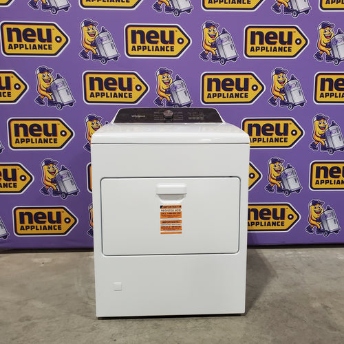 Whirlpool 7.0 Cu. Ft. Gas Moisture Sensing Dryer with Hamper Door 6SD96 - WGD5010LW - Scratch and Dent (Minor)