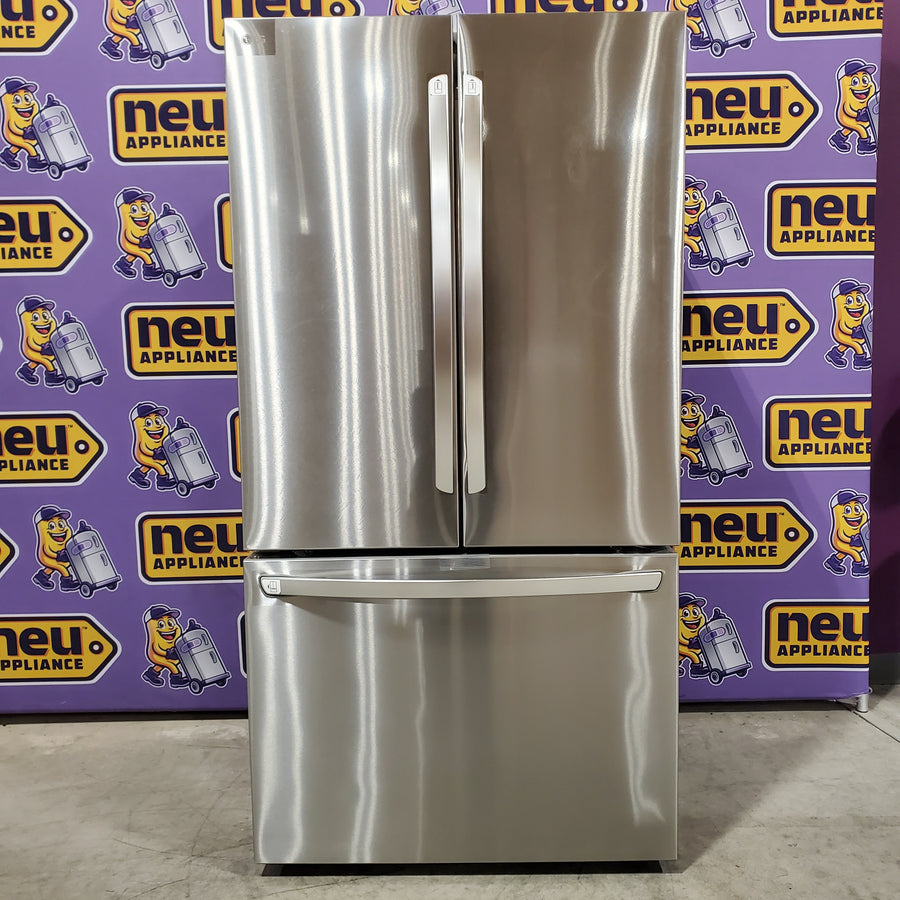 LG 27 cu. ft. Smart Counter-Depth MAX™ French Door Refrigerator with Linear Cooling™ and Internal Water Dispenser 21SD003 - LRFLC2706S - Open Box