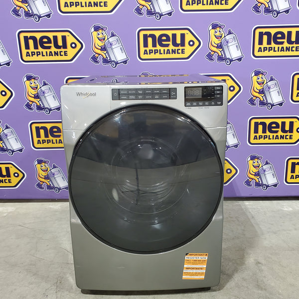 Whirlpool 5.0 Cu. Ft. Front Load Washer with Quick Wash Cycle 19SD000046 - WFW6605MC - Scratch & Dent (Moderate)