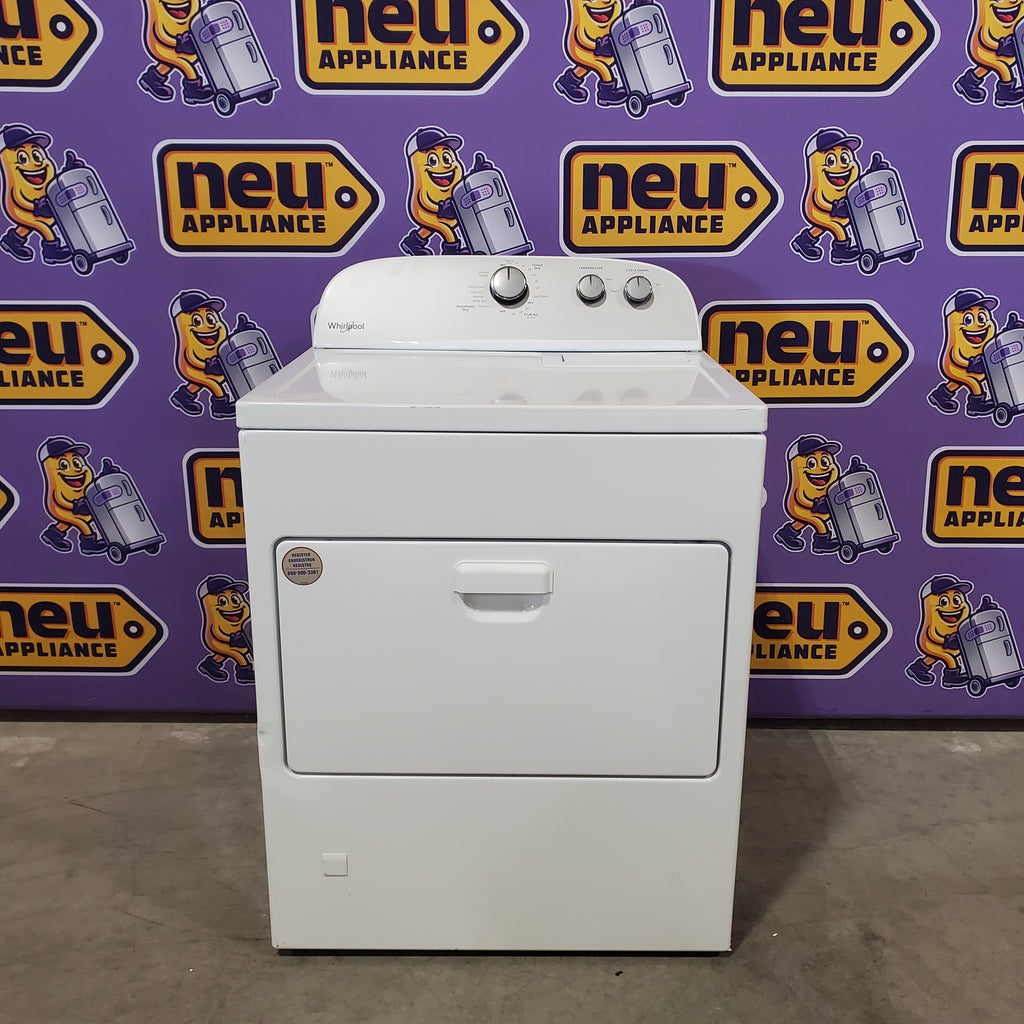 Pictures of Whirlpool 7.0 cu. ft. Top Load Gas Dryer with AutoDry™ Drying System with Wrinkle Shield™ Option 30132SD67 - WGD4950HW - Scratch & Dent (Moderate) - Neu Appliance Outlet - Discount Appliance Outlet in Austin, Tx