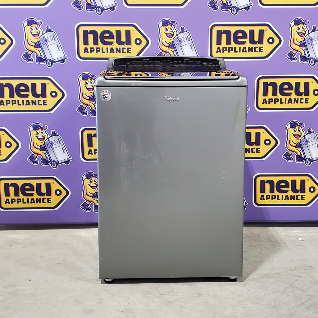 Pictures of Whirlpool Chrome Shadow Top Load 5.3 Cu. Ft. Washer with Quiet Wash Sound Package WTW8500DC - Certified Refurbished - Neu Appliance Outlet - Discount Appliance Outlet in Austin, Tx