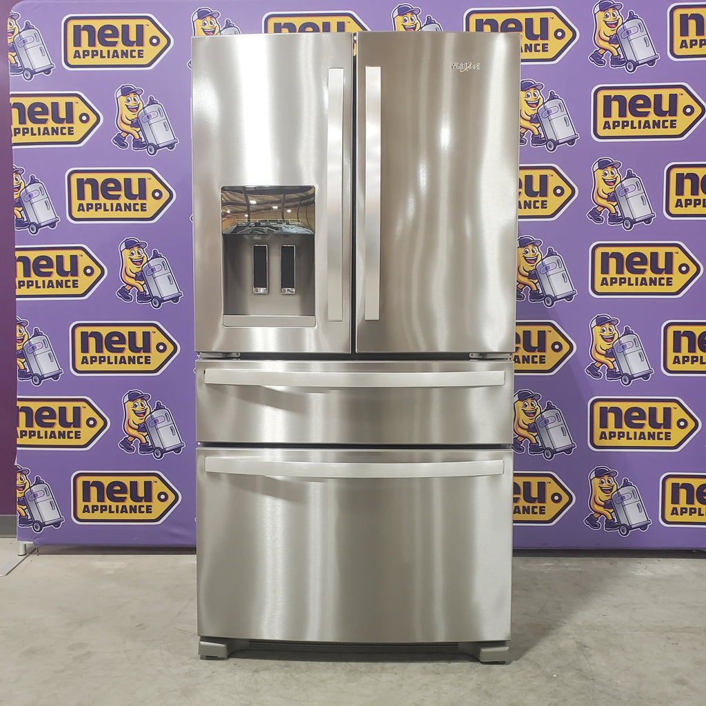 Whirlpool French Door Bottom Mount Refrigerator in Fingerprint Resistant Stainless Steel - Open Box