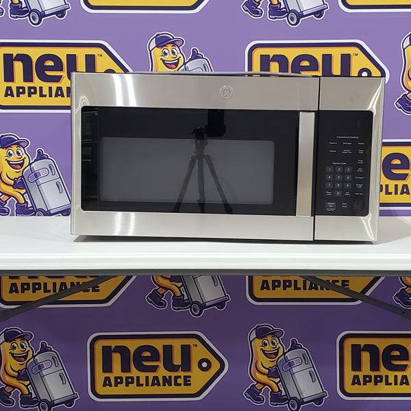 GE® 1.6 Cu. Ft. Over-the-Range Microwave Oven in Stainless Steel JVM3160RFSS - Scratch & Dent (Minor)
