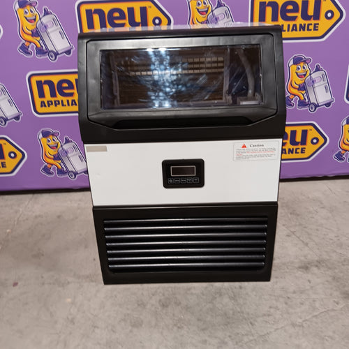 Hooure 24.4 in. 450 lb. /24 H Full Ice Sizes Commercial Freestanding Ice Maker, Half Size Cubes, Water Filter, Black 251318SD1380 - PN144ES - Scratch & Dent (Minor)
