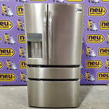 Frigidaire Gallery 22 Cu. Ft. 4-Door Counter-depth French Door Refrigerator with Ice Maker (Fingerprint Resistant Stainless Steel) ENERGY STAR 20132SD379 - GRMC2273CF - Scratch & Dent (Minor)