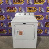 MayTag 7.0 cu. ft. Top Load Electric Wrinkle Prevent Dryer 22133SD202 - MED4500MW - Scratch & Dent (Minor)