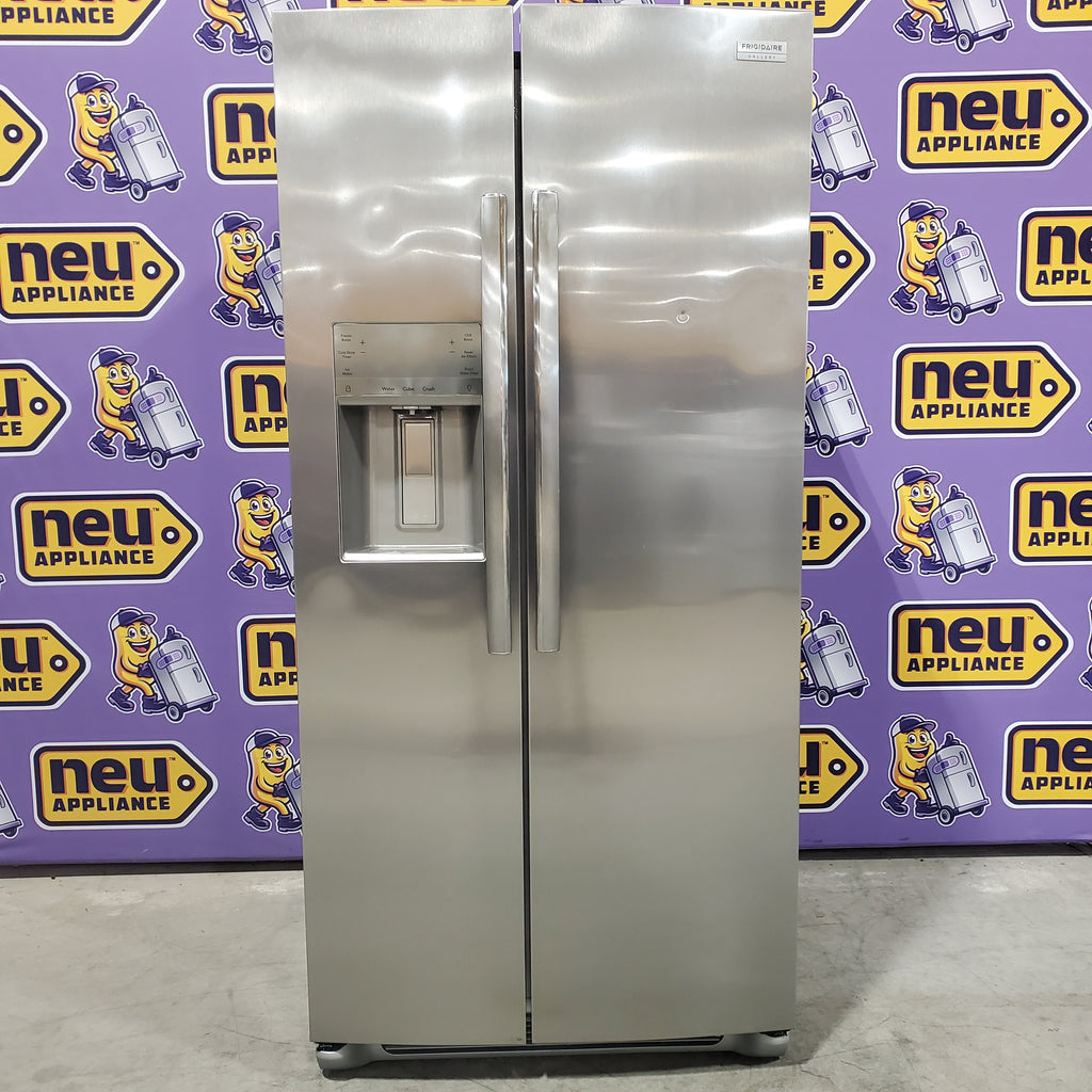 Frigidaire Gallery 22 Cu. Ft. 33" Standard-Depth Side-by-Side Refrigerator 20SD019 - GRSS2352AF - Scratch & Dent (Minor)