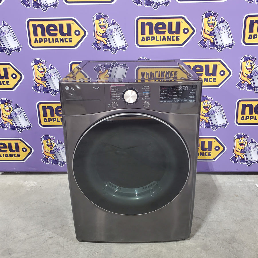LG Front Load 4.5 Cu. Ft. Washer with TurboWash 360 Technology WM4000HBA - Scratch & Dent (Minor) and LG Smart Wi-Fi Enabled Front Load Electric 7.4 Cu. Ft. Dryer with TurboSteam 16202 - DLEX4000B - Scratch & Dent (Major)