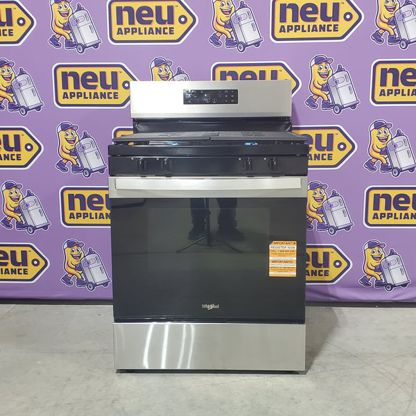 Whirlpool Self Clean Gas Range with No Preheat Mode 18SD075 - WFGS3530RS - Scratch & Dent (Minor)