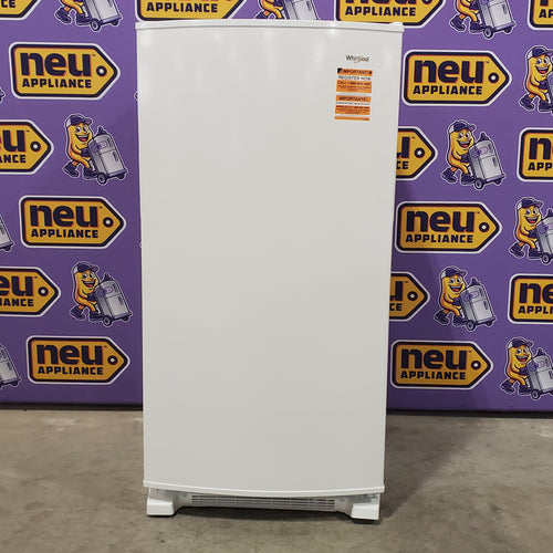 Whirlpool 16 cu. ft. Upright Freezer with LED Lighting 5SD264 - WZF34X16DW - Scratch & Dent (Minor)