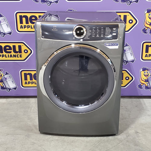 Electrolux Titanium 600 Series Electric 8.0 Cu. Ft. Dryer with Balanced Dry and Perfect Steam Option 20131SD189 - ELFE7637AT - Scratch & Dent (Minor)