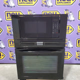Frigidaire 30 in. Electric Wall Oven with Built-In Microwave with Fan Convection in Black FCWM3027AB - Open Box