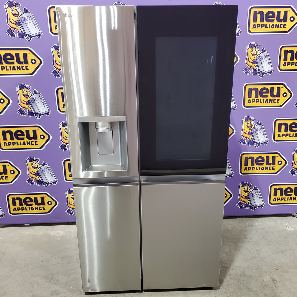 Pictures of LG 27 cu. ft. Side-By-Side InstaView® Refrigerator in PrintProof Stainless Steel 22131SD99 - LRS0S2706S - Scratch & Dent (Minor) - Neu Appliance Outlet - Discount Appliance Outlet in Austin, Tx