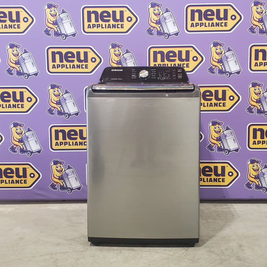 Samsung 4.5 cu. ft. Capacity Top Load Washer with Active WaterJet in Platinum WA45T3400AP - Certified Refurbished
