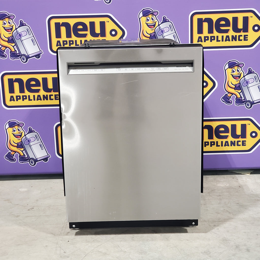 Pictures of KitchenAid Third Level Utensil Rack Dishwasher with 30+ Total Wash Jets, 39 dBA KDFE204KPS - Scratch and Dent (Minor) - Neu Appliance Outlet - Discount Appliance Outlet in Austin, Tx